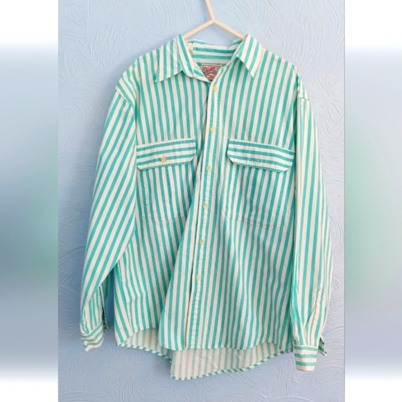 Aviator Flying Kit London Other - Mens Vintage Striped shirt Aviator Flying Kit London Size M